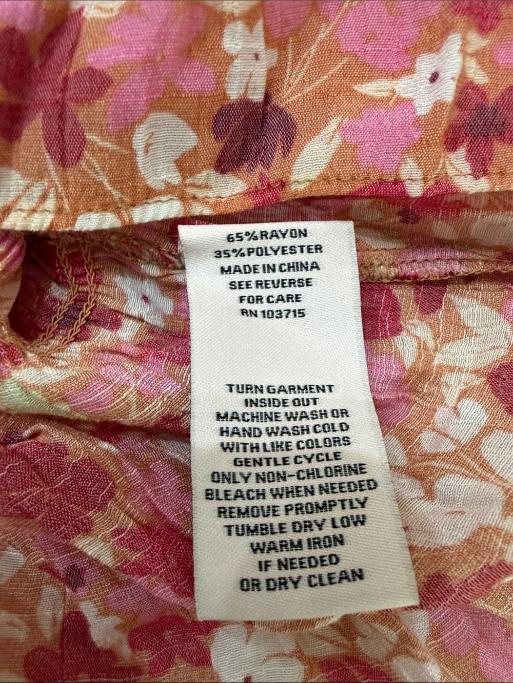 Nanette Lepore Floral Smocked Square-Neck Top - Pink - Picture 10 of 11